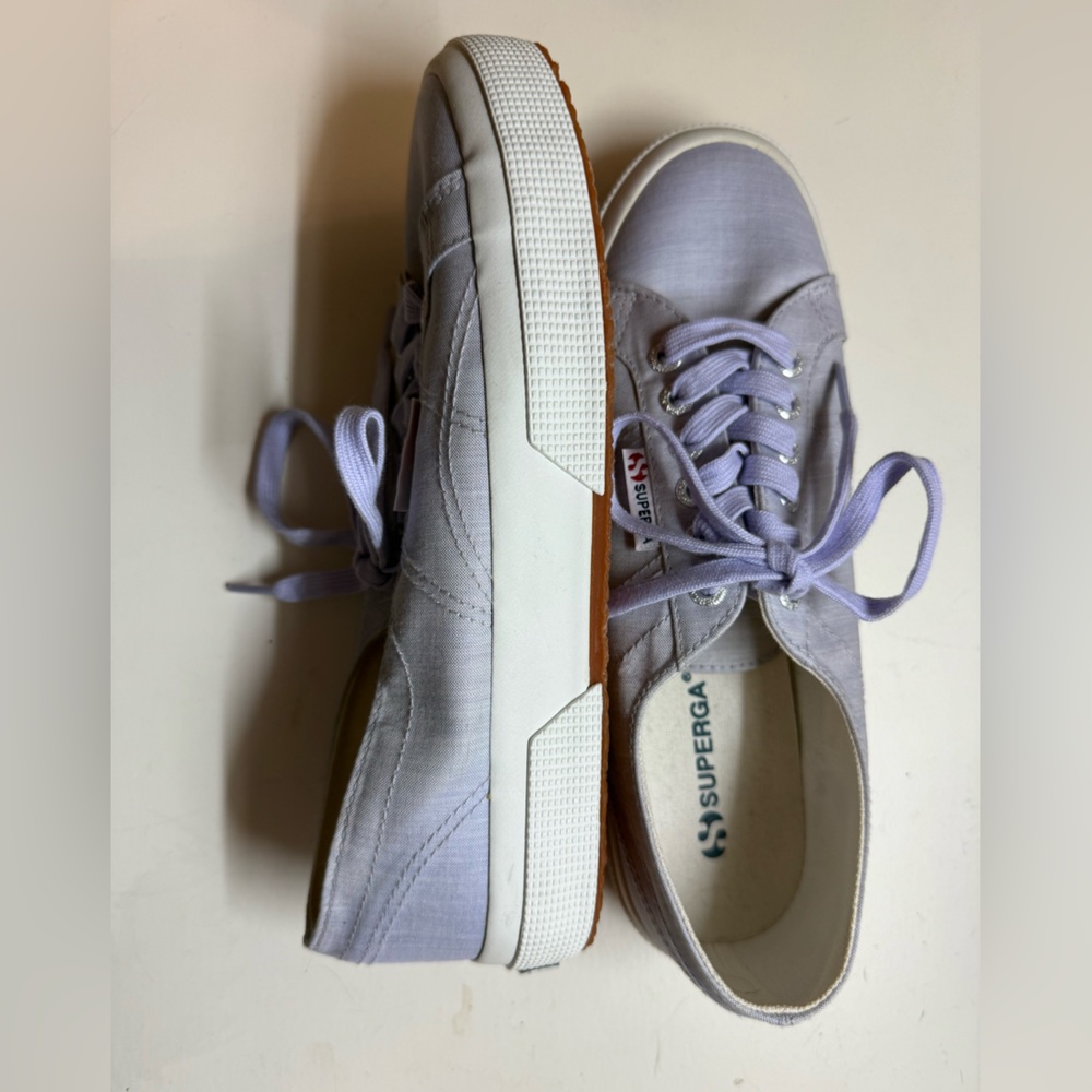 NWOT Superga Women's Lavender Sneakers, Size 9 - Picture 4 of 6